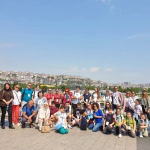 Tarptautinio „Erasmus+“ projekto „Laiminga mokykla – laimingi mokiniai“ dalyvių susitikimas Stambule (Turkija)